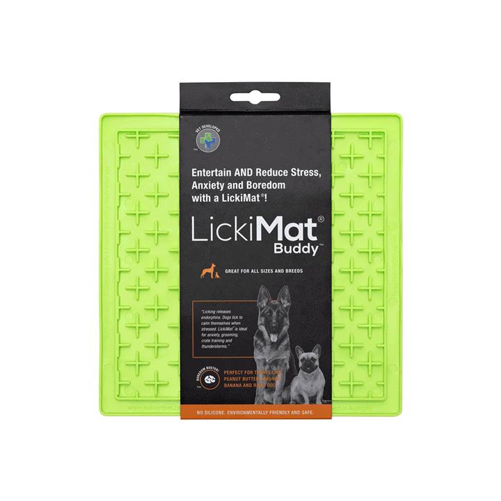 Lickimat Classic Buddy Dog Green 1 Pack