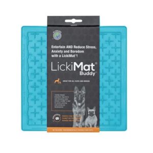 Lickimat Classic Buddy Dog Turquoise 1 Pack
