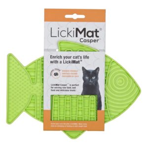 Lickimat Classic Casper Cat Green 1 Pack