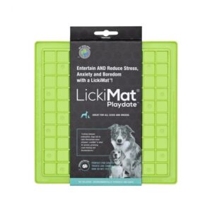 Lickimat Classic Playdate Dog Green 1 Pack