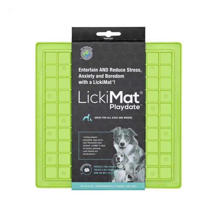 Lickimat Classic Playdate Dog Green 1 Pack