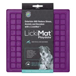 Lickimat Classic Playdate Dog Purple 1 Pack