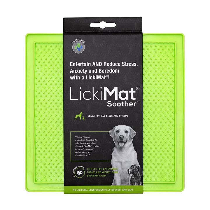 Lickimat Classic Soother Dog Green 1 Pack