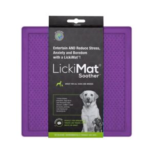 Lickimat Classic Soother Dog Purple 1 Pack