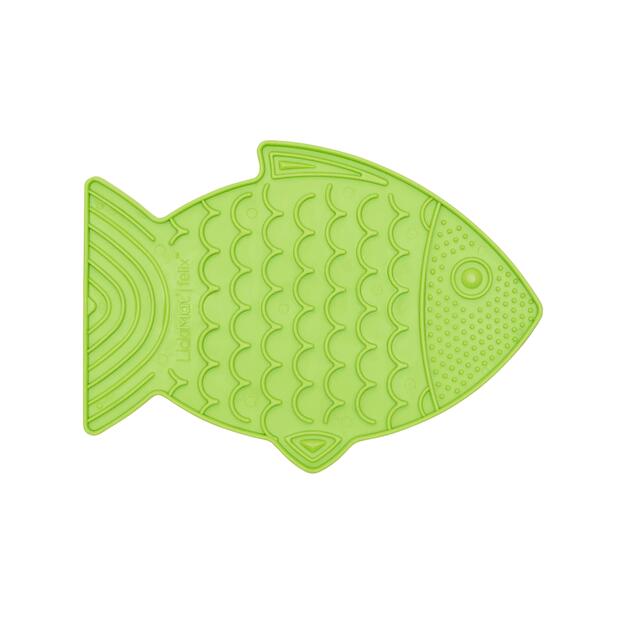 Lickimat Felix Green Cat Mat Slow Feeder