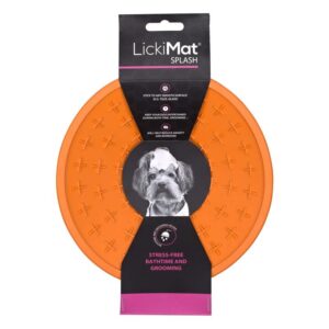 Lickimat Splash Dog Orange 1 Pack