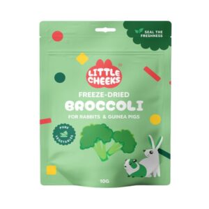Little Cheeks Freeze Dried Broccoli Small Animal Treats