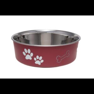 Loving Pets Bella Bowls Merlot