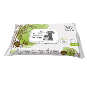 M Pets Pet Cleaning Bamboo Wipes