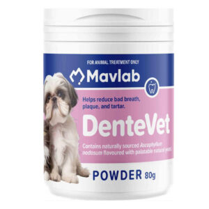 Mavlab Dentevet Anti Plaque Powder For Dogs And Cats 80 Gm