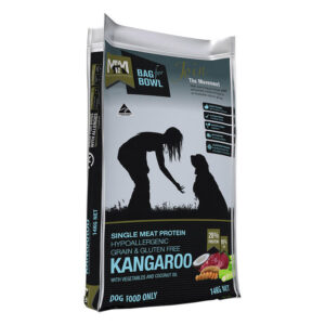 Meals For Mutts (Mfm) Single Meat Protein Kangaroo With Vegetables And Coconut Oil Dry Dog Food 14 Kg