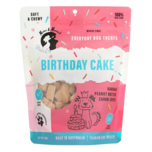 Mimi & Munch Birthday Cake Natural Dog Treats 180 Gm
