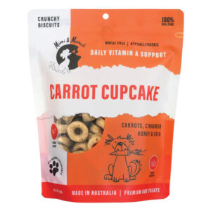 Mimi & Munch Carrot Cupcake Natural Dog Treats 180 Gm