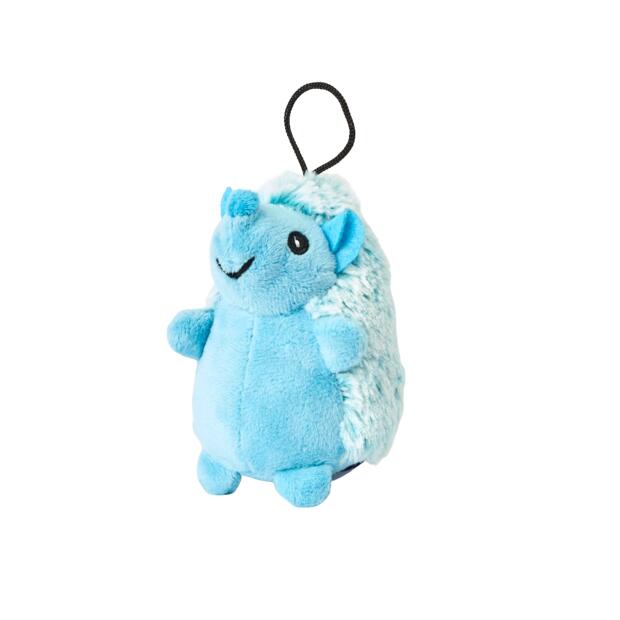 Multipet Mini Hedgehog Blue Plush Dog Toy