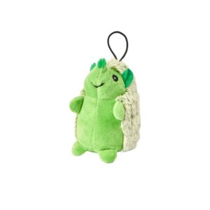 Multipet Mini Hedgehog Green Plush Dog Toy