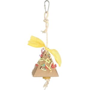 Nature Island Pyramid Favour Box Hanging Bird Toy