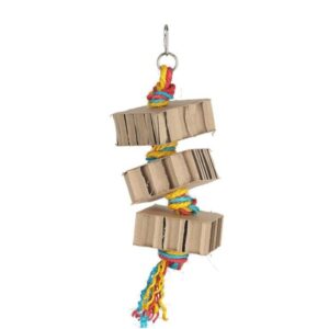 Nature Island Small Blocks N Knots Hanging Bird Toy