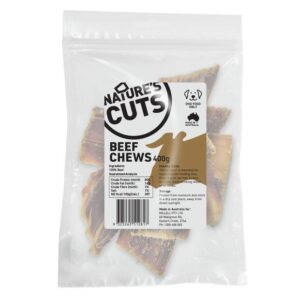 Natures Cuts Beef Chews Dog Treats