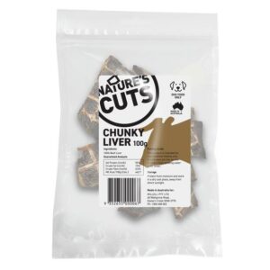 Natures Cuts Chunky Liver Dog Treats