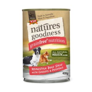 Natures Goodness Wet Dog Food Adult Beef Stew