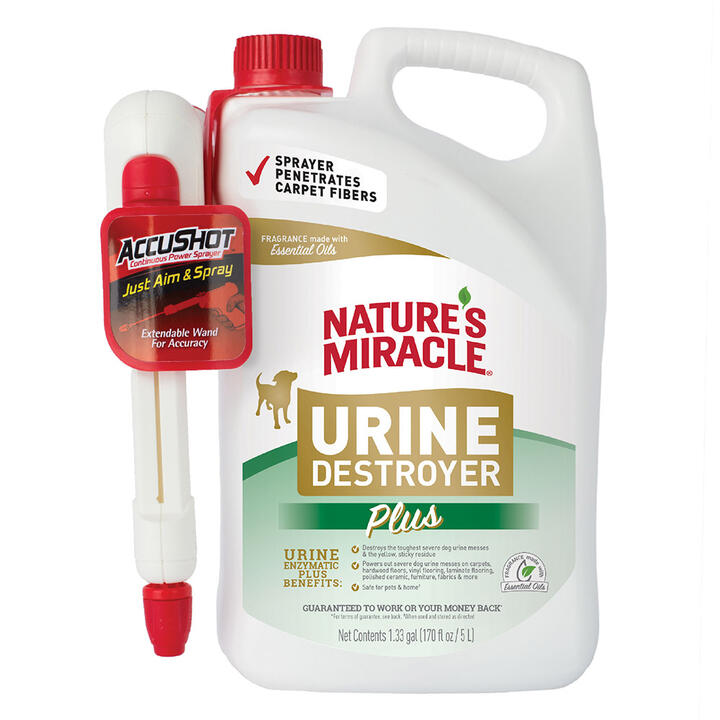 Nature's Miracle Urine Destroyer Plus For Dogs 5 Litres (Accushot)