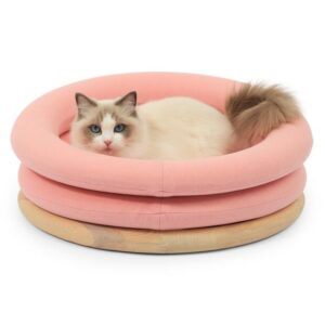 Nujiao Bubble Dome Bed Pink