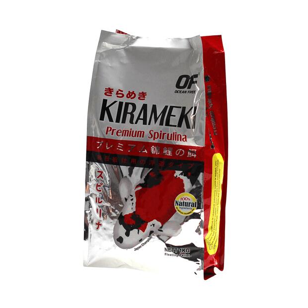 Ocean Free Kirameki Premium Spirulina Koi Pond Pellet Mini