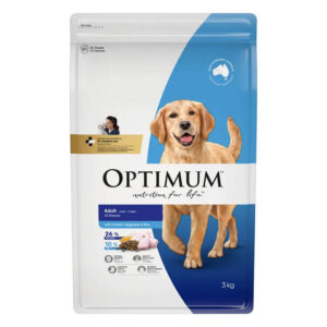 Optimum Adult Dog Food With Chicken, Vegetable & Rice 3 Kg
