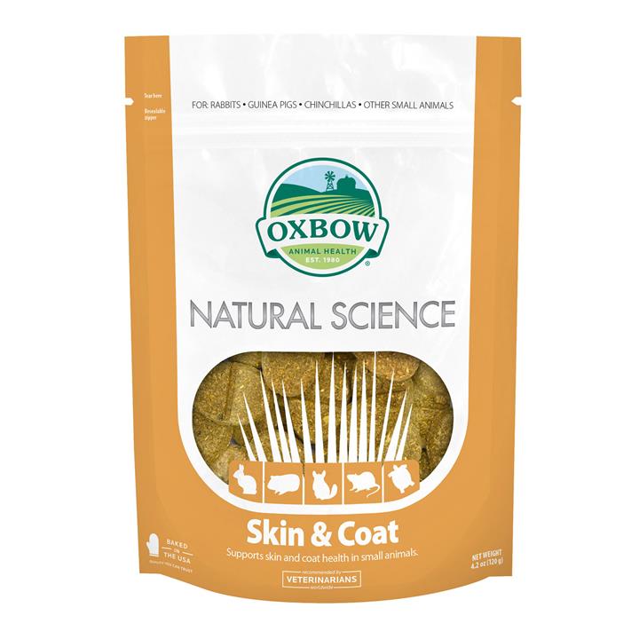 Oxbow Natural Science Skin & Coat Supplement 120 Gm