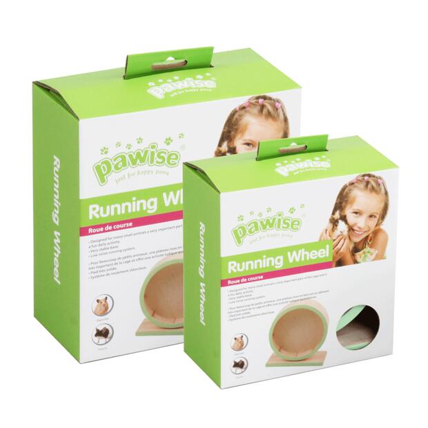 Pawise Wooden Running Wheel