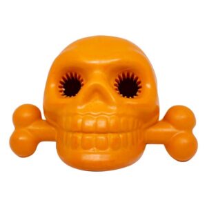 Paws For Life Box Tpr Skull Dog Toy