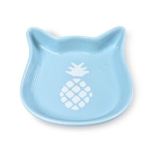 Paws For Life Ceramic Bowl Blue