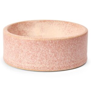 Paws For Life Ceramic Pet Bowl Pink