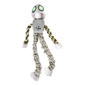 Paws For Life Dog Toy Hide And Treat Robot Silver