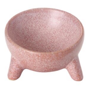 Paws For Life Elevated Ceramic Pet Bowl Pink