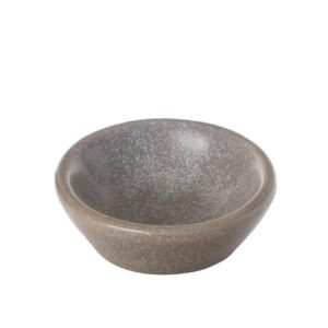 Paws For Life Ergonomic Ceramic Pet Bowl Grey