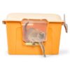 Paws For Life Extra Large Enclosed Large Breed Cat Litter Box Yellow