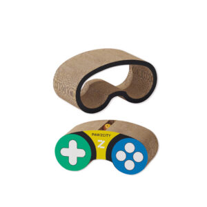 Pawzcity Cat Scratcher Board Crazy Gamer 1 Pack