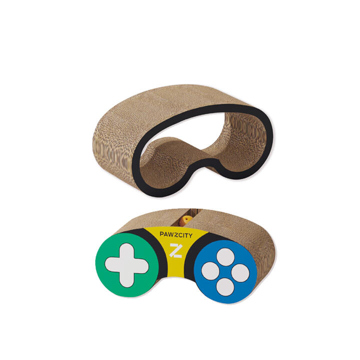 Pawzcity Cat Scratcher Board Crazy Gamer 1 Pack