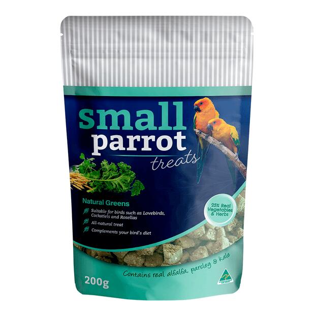 Peckish Small Parrot Natural Greens Treats
