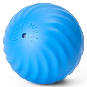 Pet Gravity Smart Bouncing Ball Dog Toy Blue
