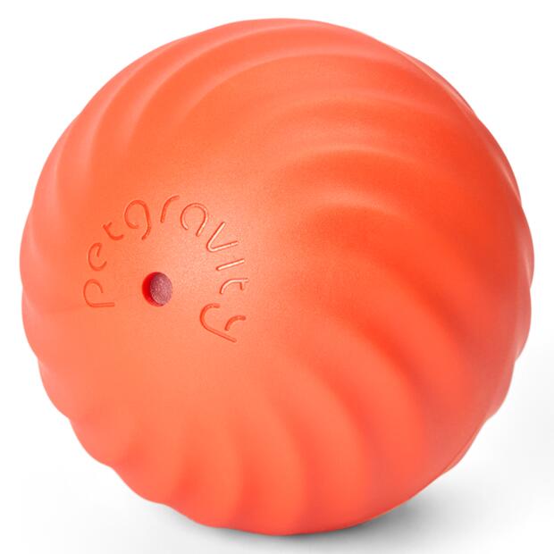 Pet Gravity Smart Bouncing Ball Dog Toy Orange