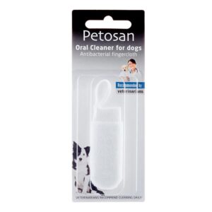 Petosan Oral Cleaner Finger Cloth For Dogs 1 Pack