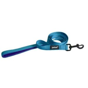 Petset Slim Line Active Dog Lead Blue and Purple Medium