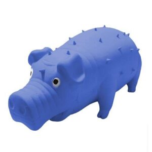 Petset Squeaky Pig Toy Purple