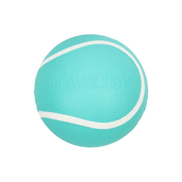 Playology Squeaky Chew Ball Peanut Butter