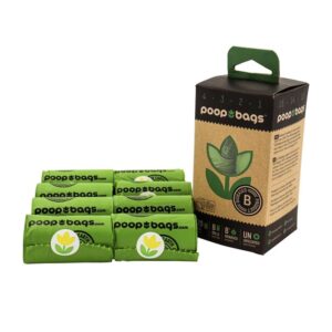Poop Bags 120 Waste Bags 8 Rolls 1 Pack