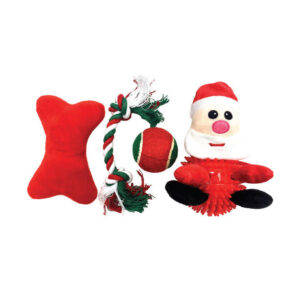 Prestige Pet Christmas Gift Pack For Dogs And Cats 4 Piece