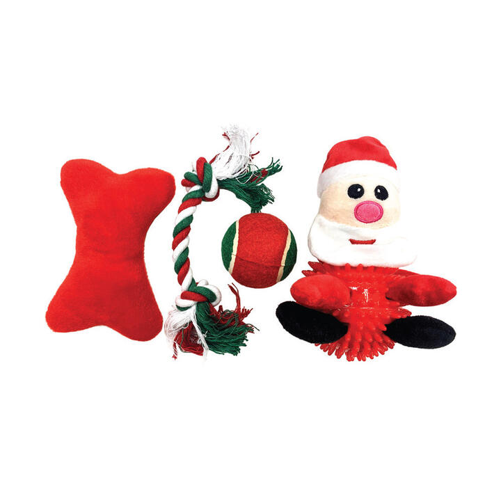 Prestige Pet Christmas Gift Pack For Dogs And Cats 4 Piece