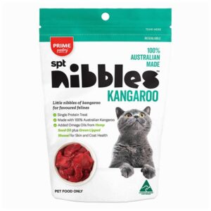 Prime Pantry Nibbles Spt Single Protein Kangaroo Treats For Cats 40 Gm 1 Pack
